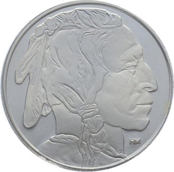 USA Büffel & Sioux - 1 Unze Feinsilber